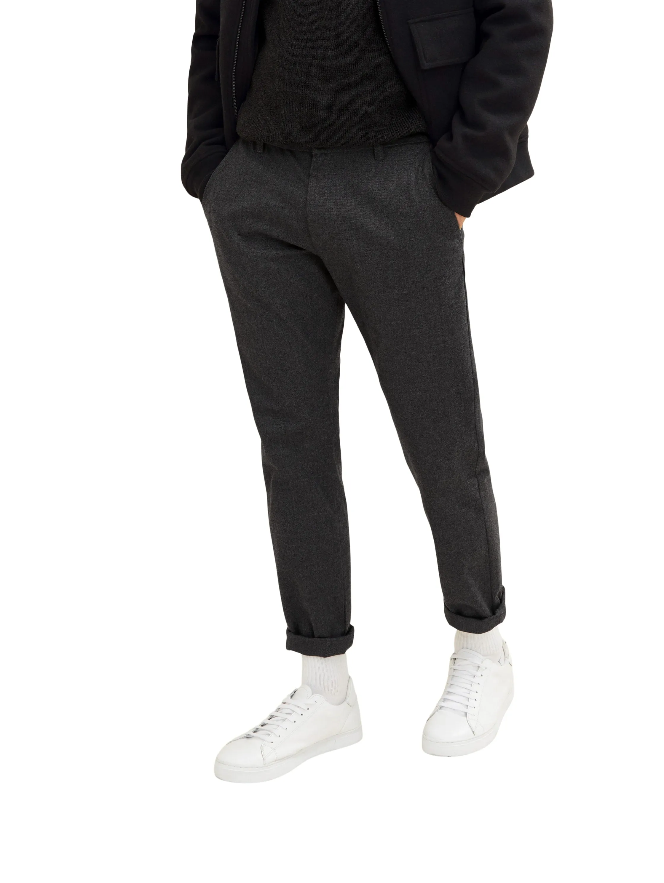 structured tapered pants
